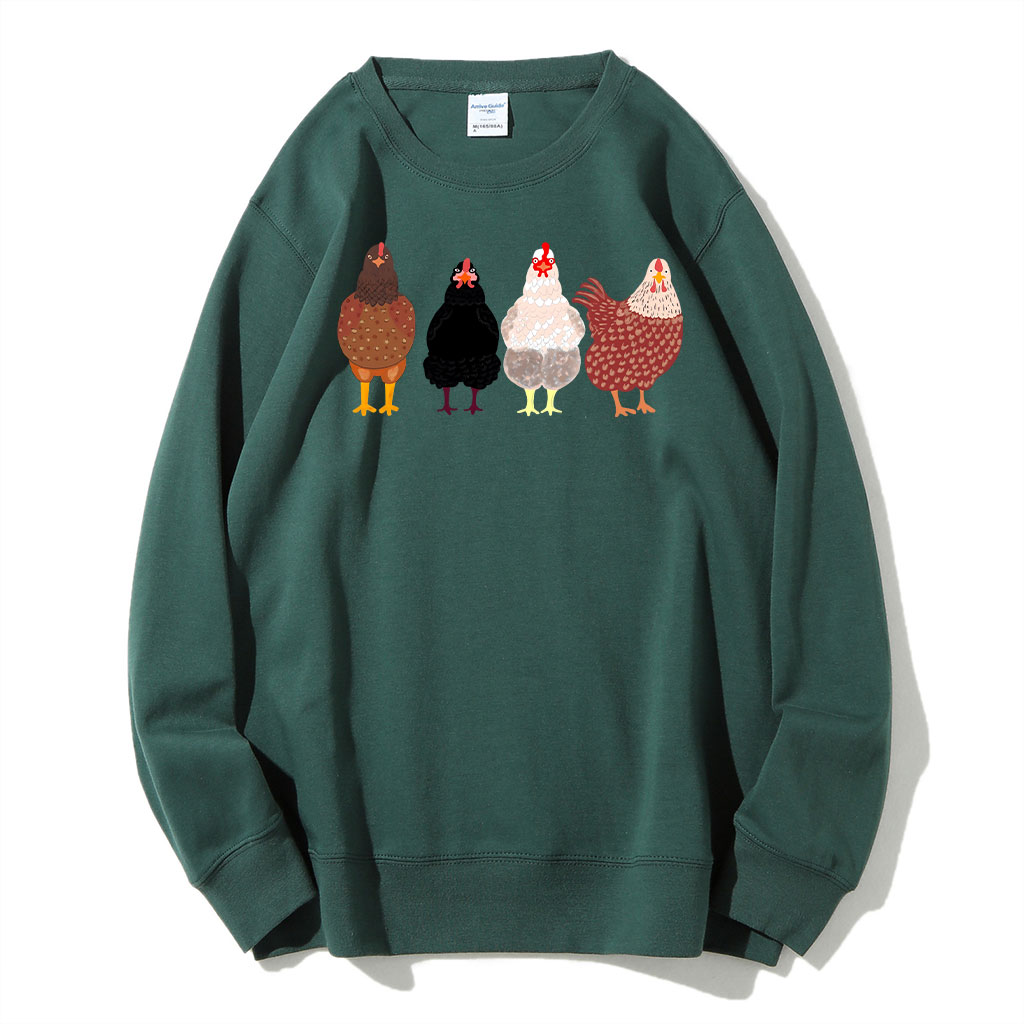 Funny Chickens Sweatshirt
