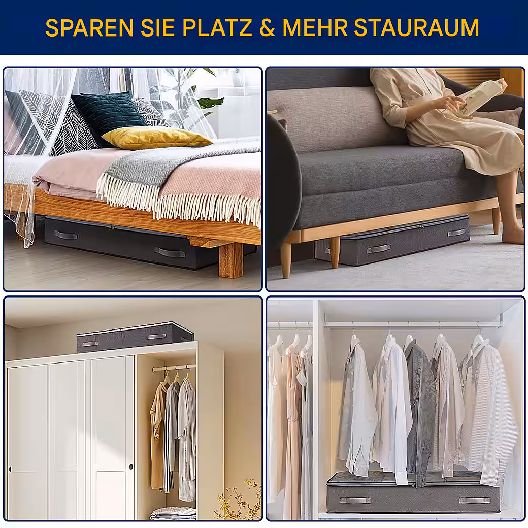 Unterbettkommode Unterbett Aufbewahrungsbox Aufbewahrungstasche Unterbett Aufbewahrung