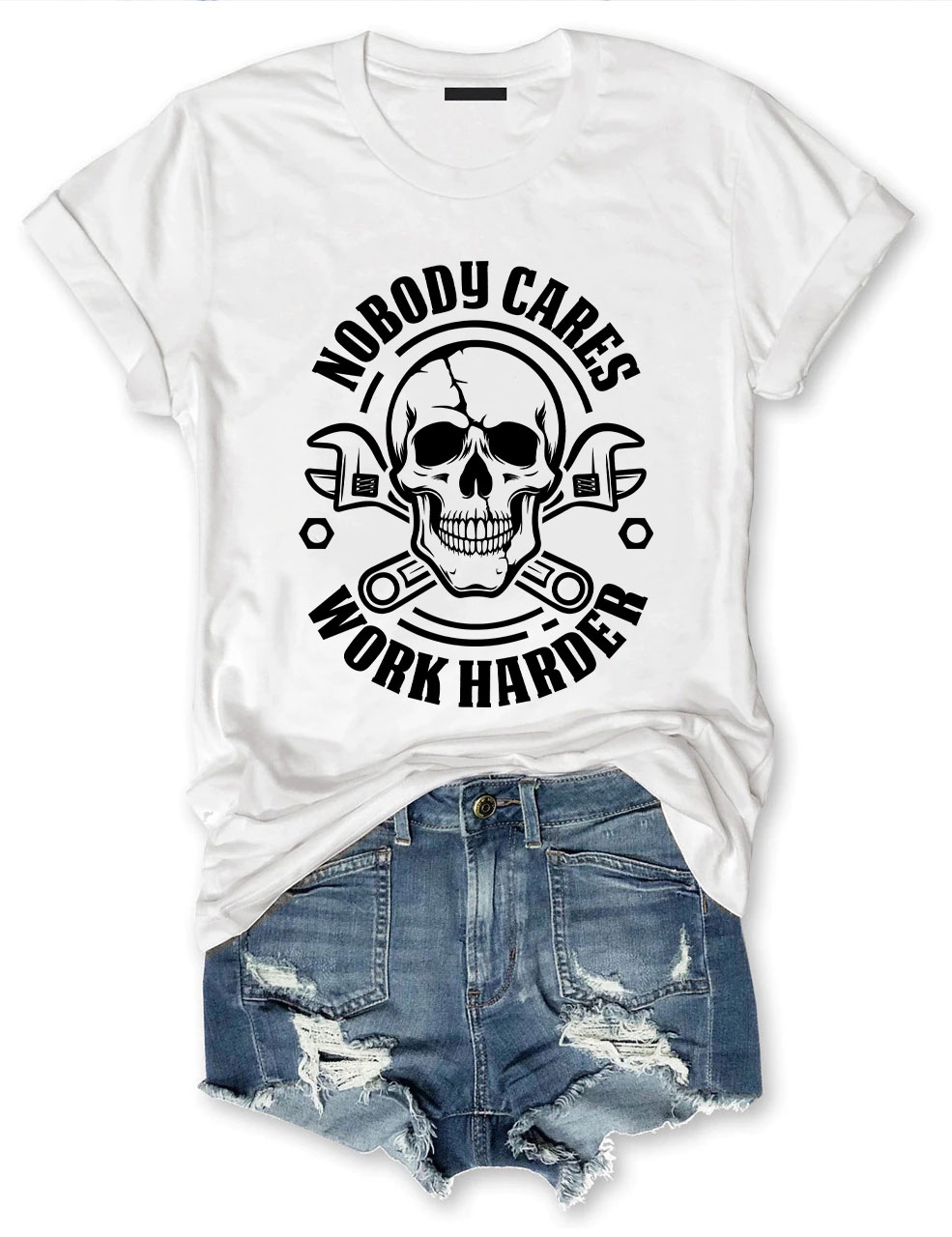 Nobody Cares Work Harder With Kull T-Shirt