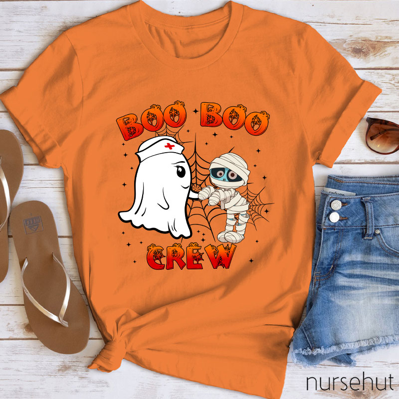 Boo Boo Crew Ghost Nurse T-Shirt