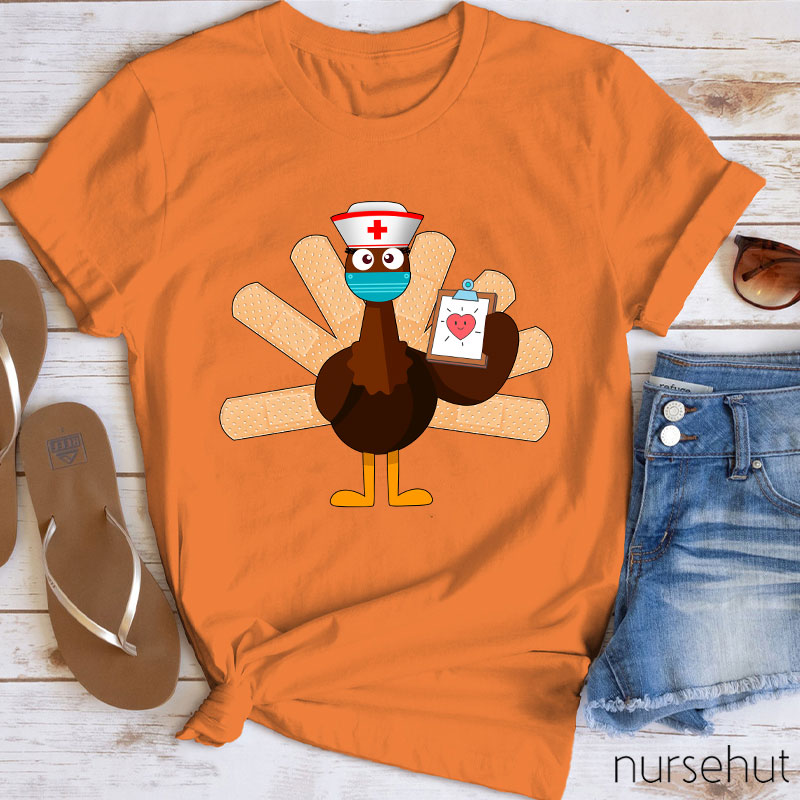 Here Are Your Medical Records  Turkey Nurse T-Shirt