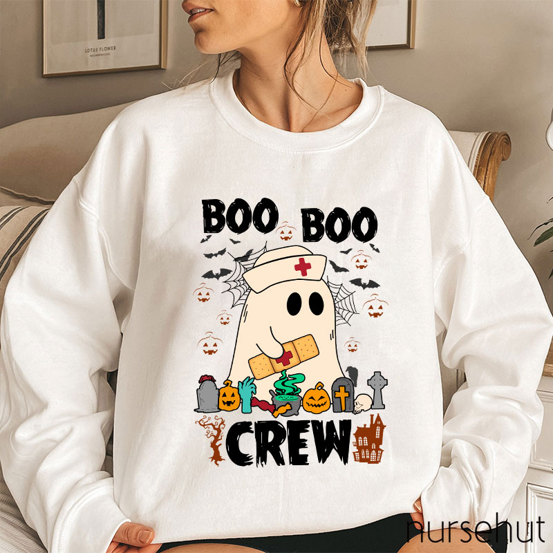 Boo Boo Crew Nurse Sweatshirt