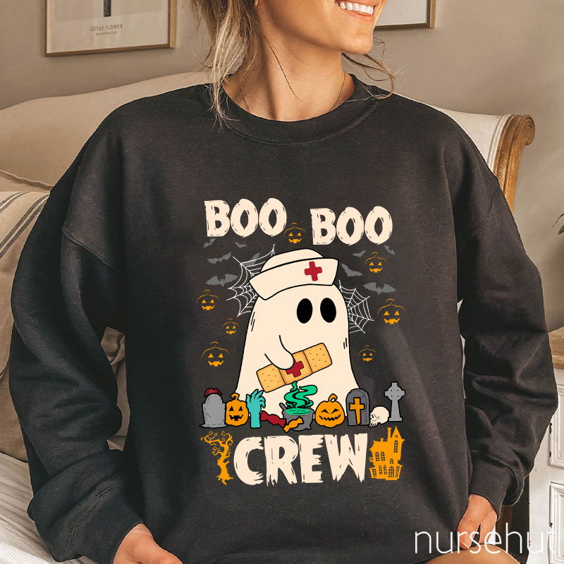 Boo Boo Crew Nurse Sweatshirt