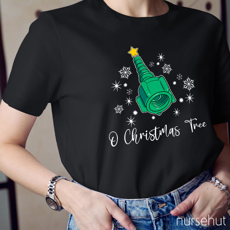 O Christmas Tree Nurse T-Shirt
