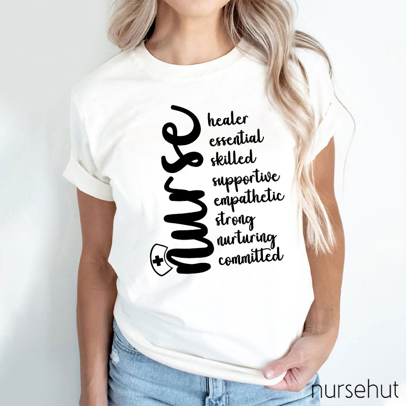 Healer Essential Skilled Nurse T-Shirt