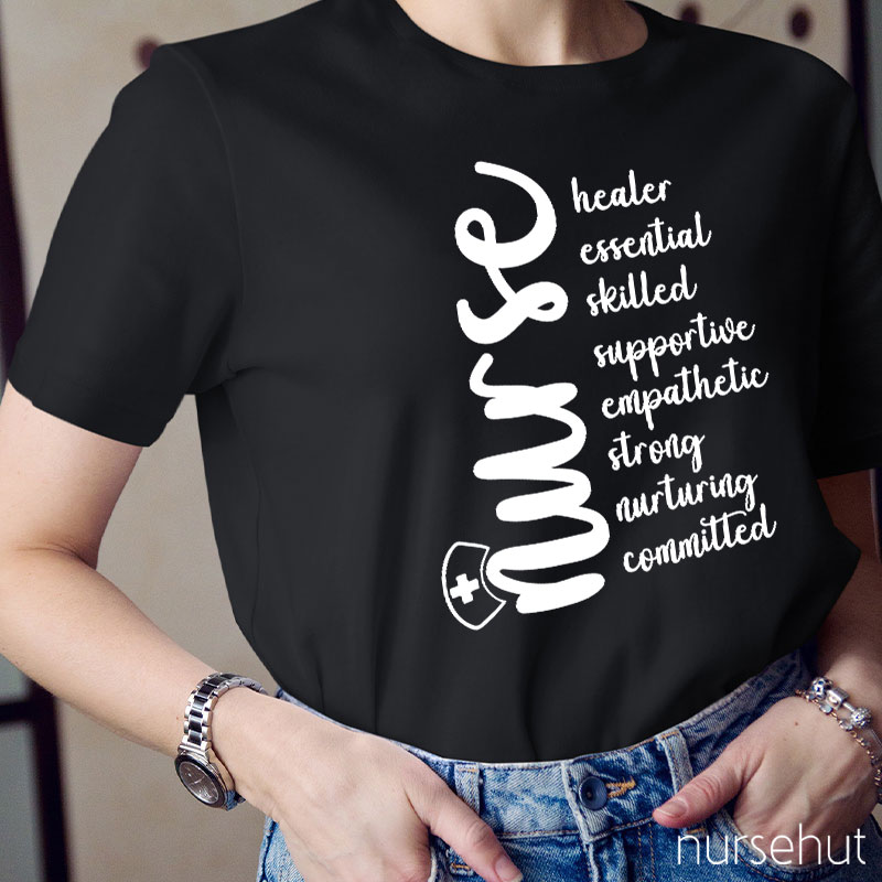 Healer Essential Skilled Nurse T-Shirt