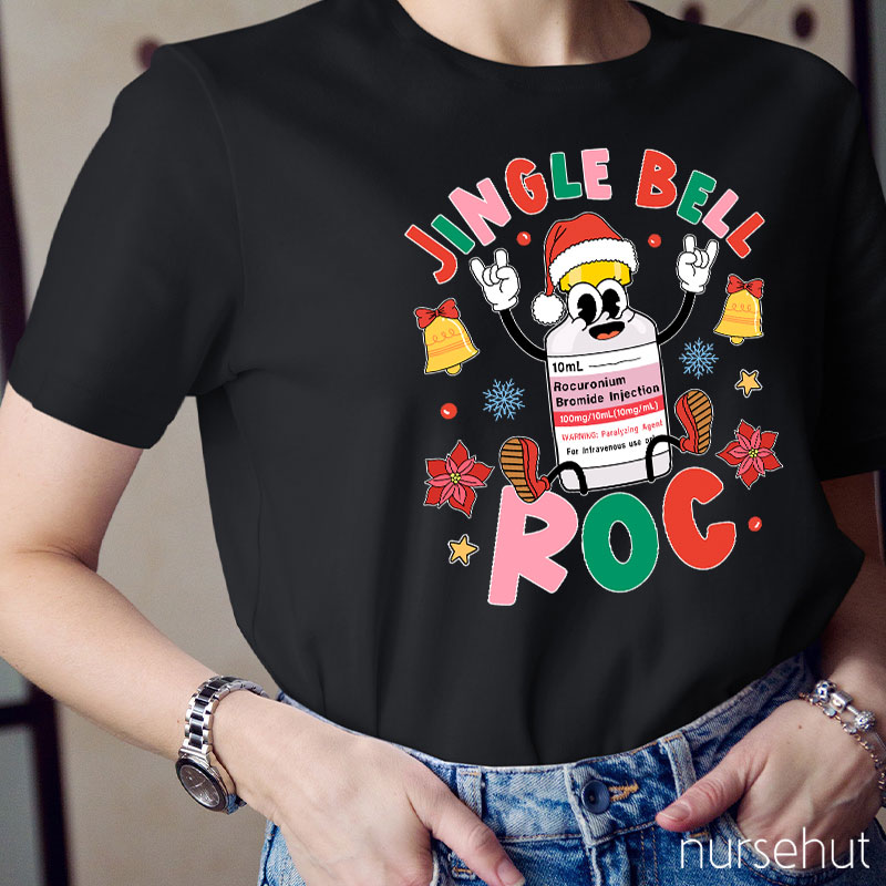 Jingle Bell Roc Nurse T-Shirt