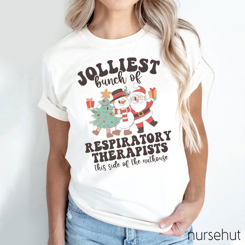 Personalized Jolliest Bunch Of  Nurse T-Shirt