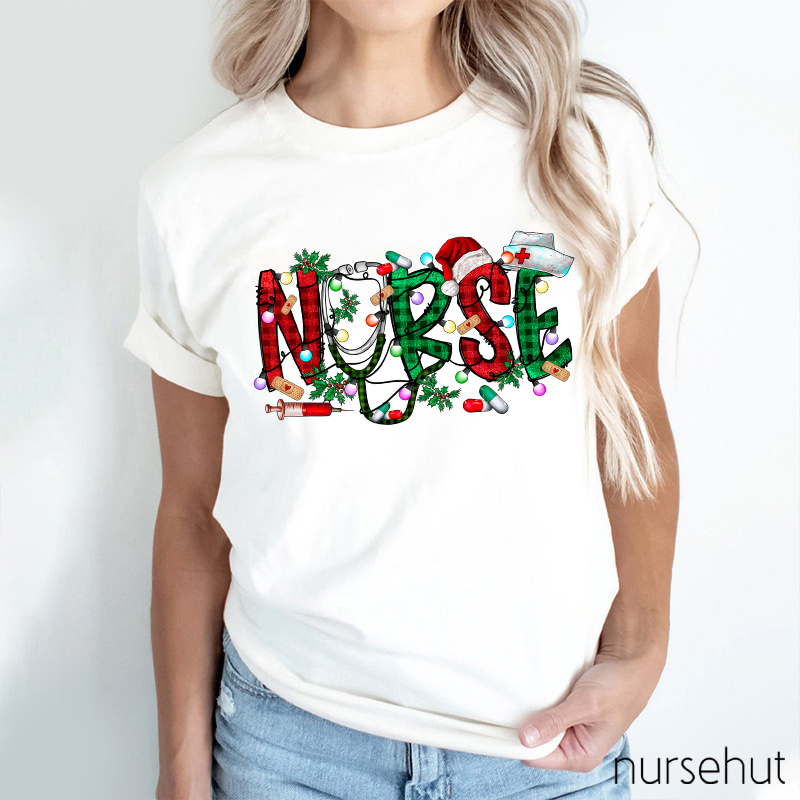 Merry Christmas Nurse T-Shirt