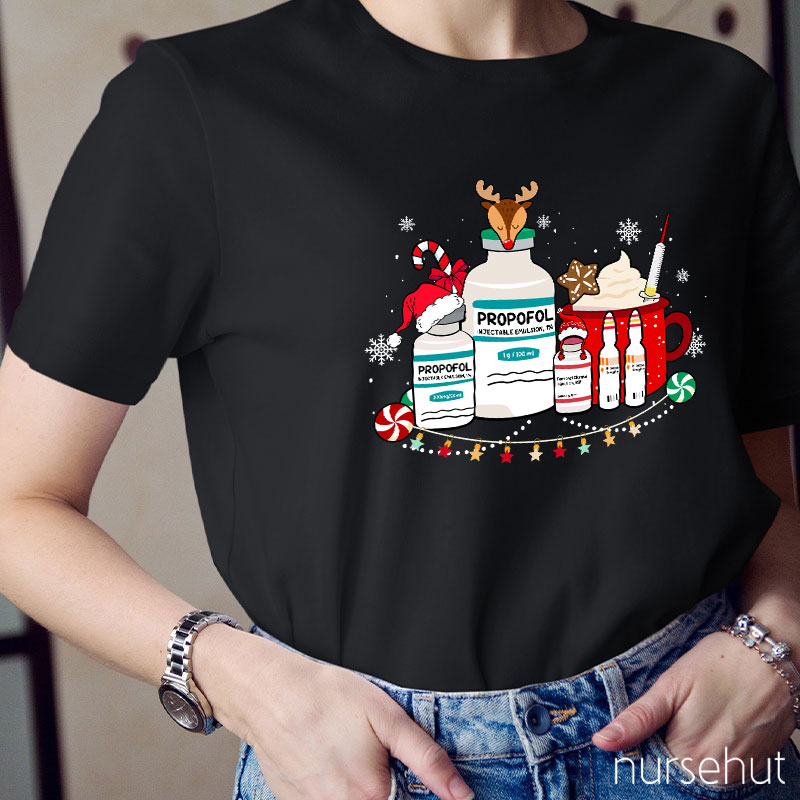 Christmas Squad Nurse T-Shirt