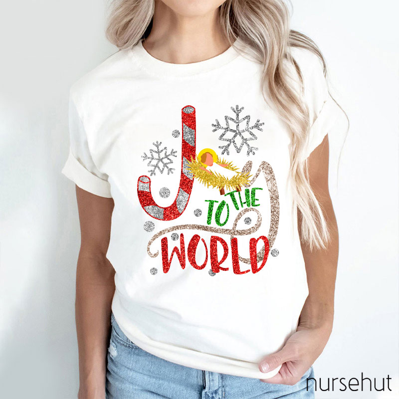 Jolly To The World Nurse T-Shirt