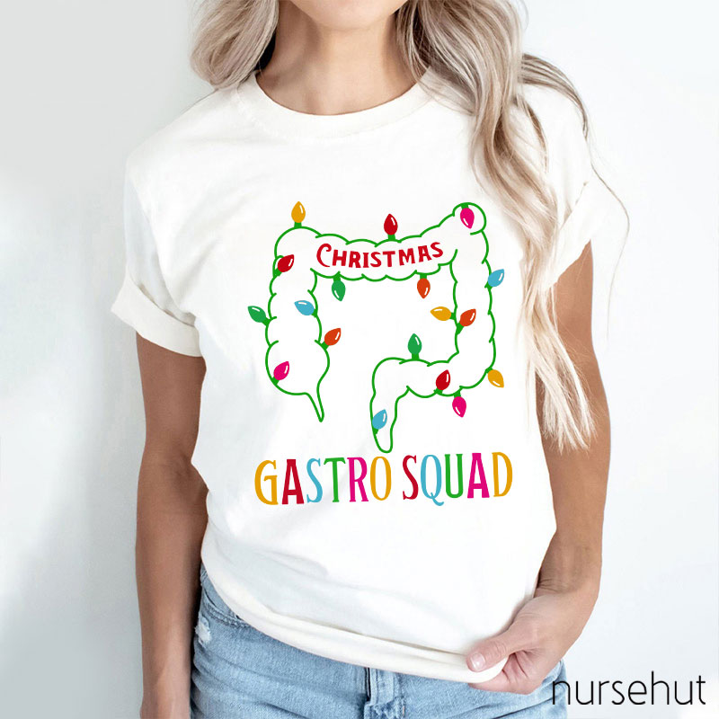 Christmas Gastro Squad Nurse T-Shirt