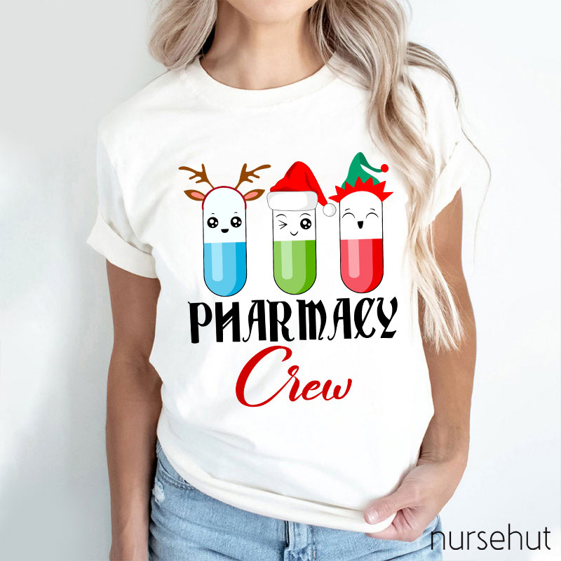 Santa Pharmacy Crew Nurse T-Shirt
