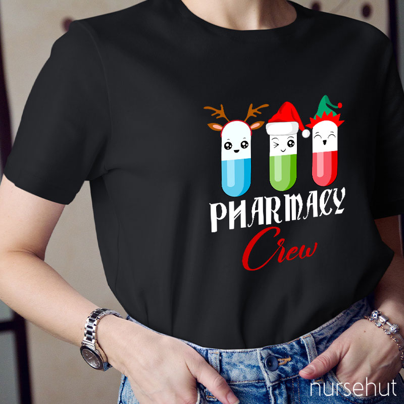 Santa Pharmacy Crew Nurse T-Shirt