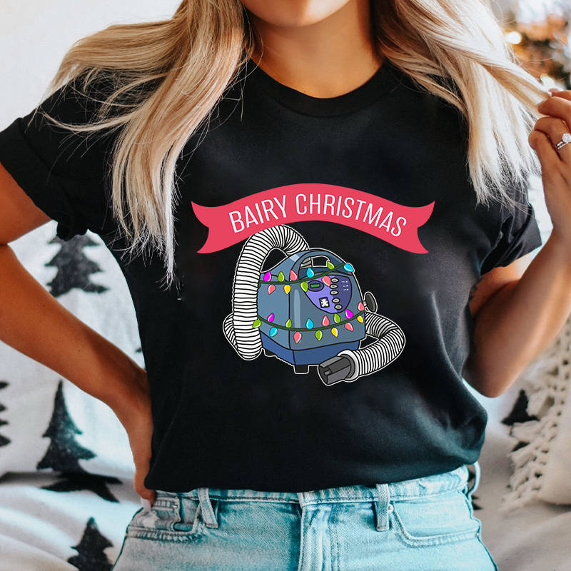 Bairy Christmas Nurse T-Shirt