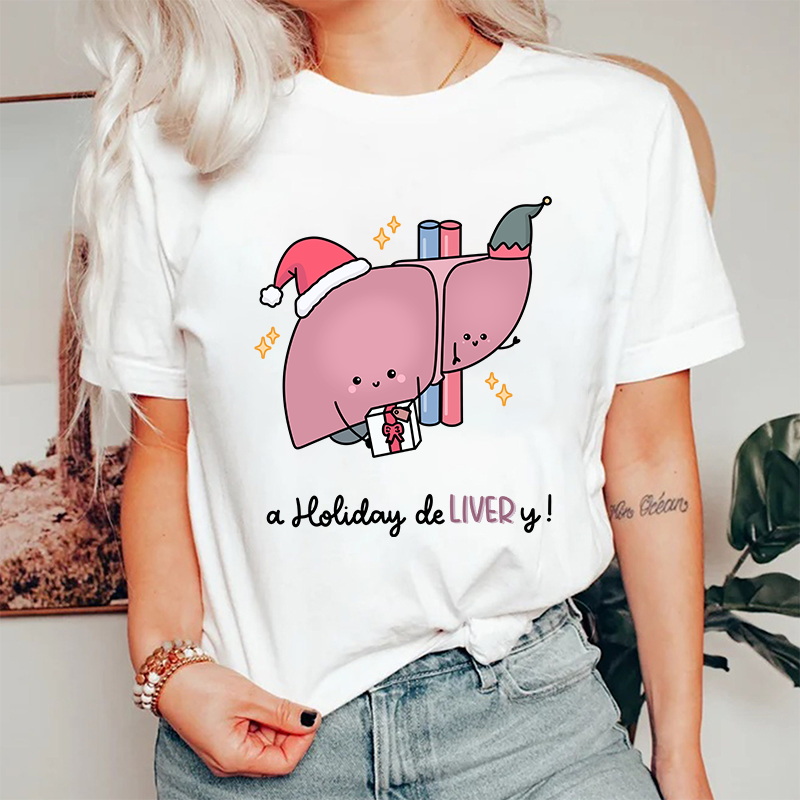 A Holiday Delivery Nurse T-Shirt