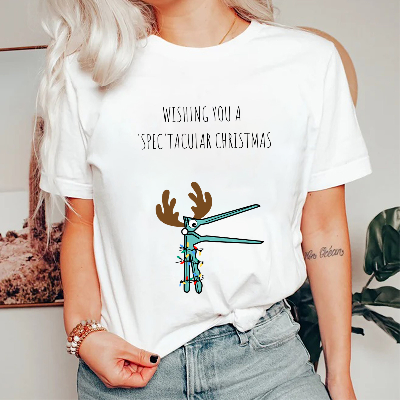 Wishing You A Spectacular Christmas Nurse T-Shirt