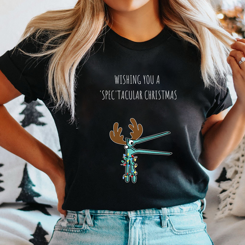 Wishing You A Spectacular Christmas Nurse T-Shirt