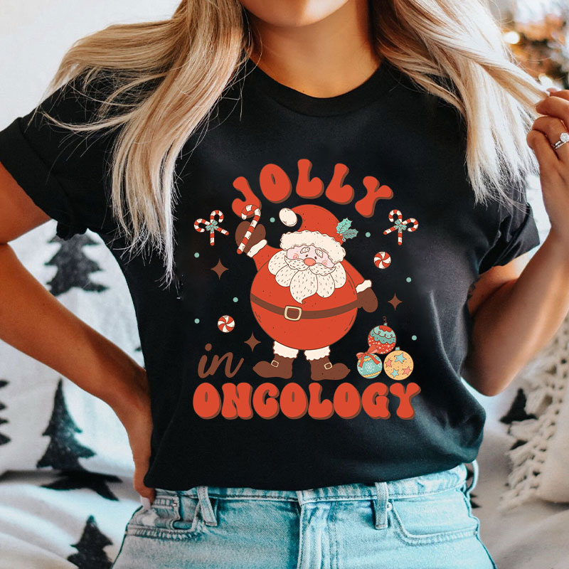 Jolly In Oncology Nurse T-Shirt