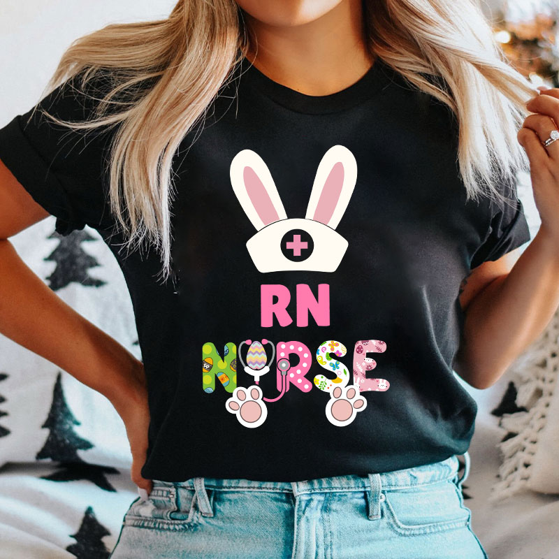 Hoppy RN Nurse Crew Nurse T-Shirt