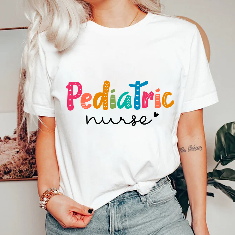 Cute Pediatric Nurse T-Shirt