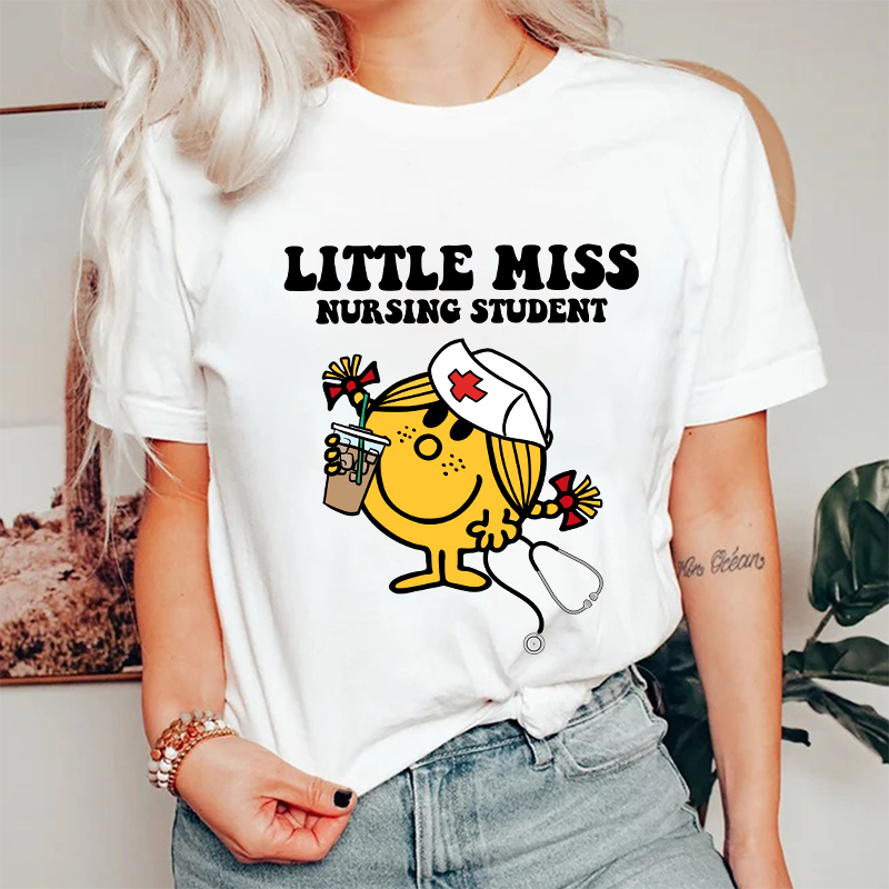 Little Miss Nursing Student Nurse T-Shirt