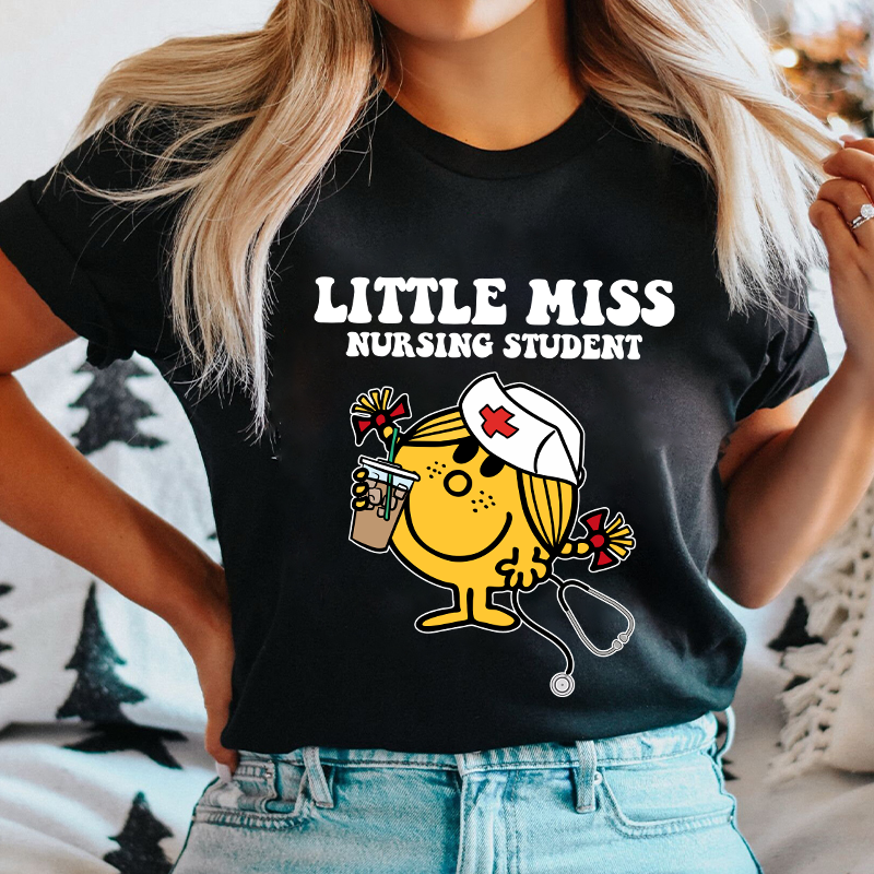 Little Miss Nursing Student Nurse T-Shirt