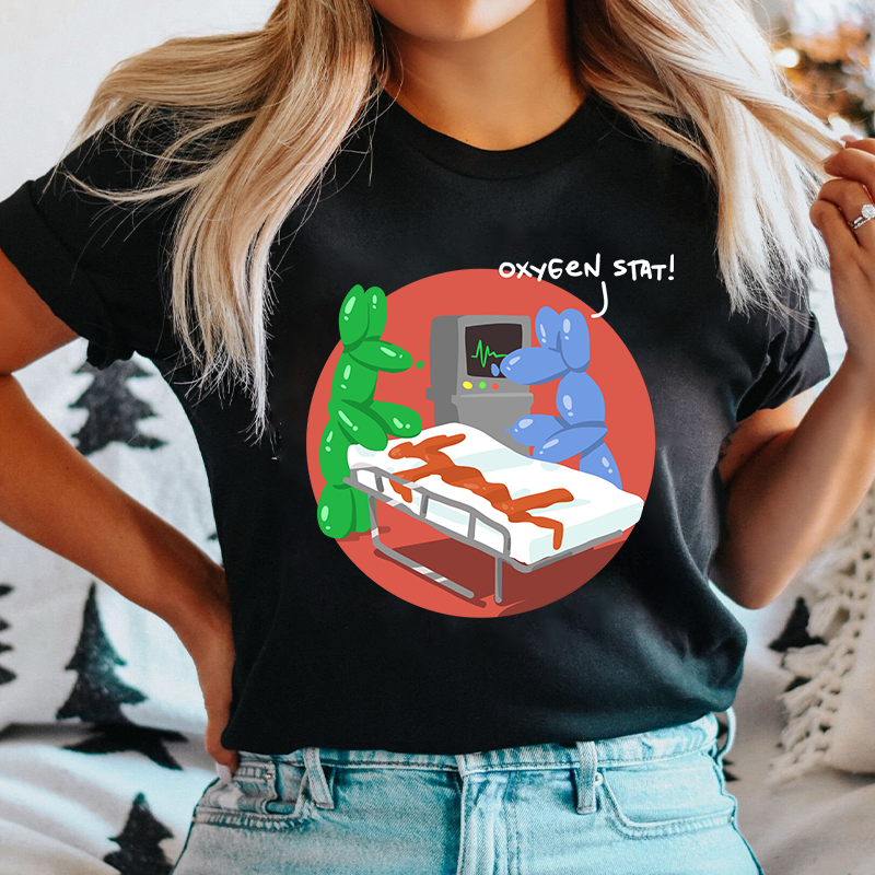 Balloon Animals Medical Nurse T-Shirt