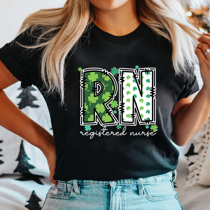 Personalized St Patrick Nurse T-Shirt
