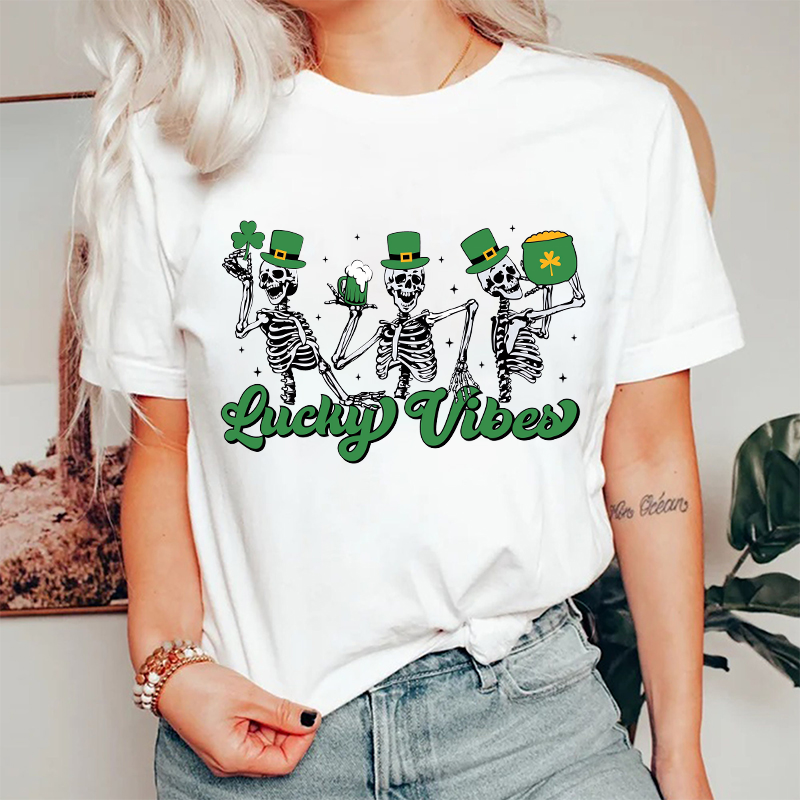 Lucky Vibes Nurse T-Shirt