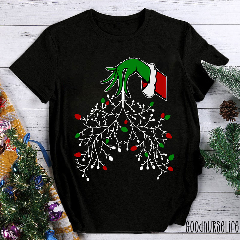 It's Time To Turn On The Christmas Lights Nurse T-Shirt