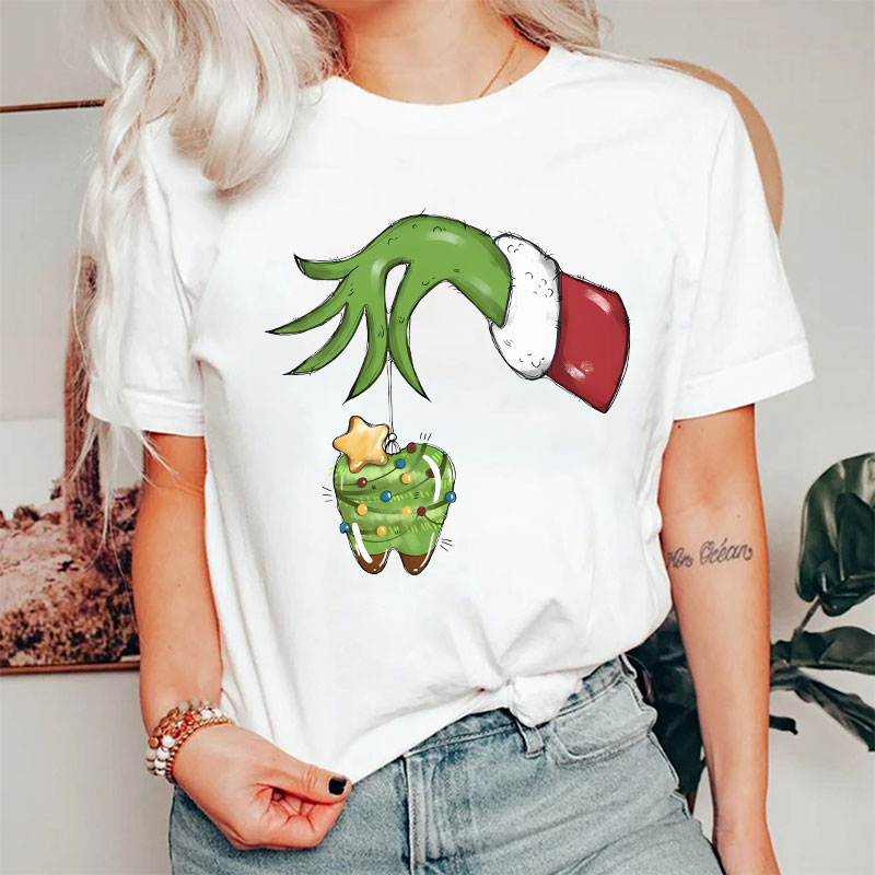 Steal Your Teeth Christmas Nurse T-shirt