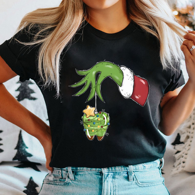 Steal Your Teeth Christmas Nurse T-shirt