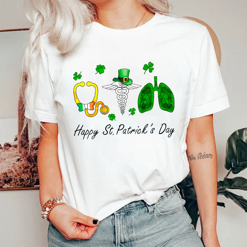 Happy St.Patrick's Day Nurse T-Shirt