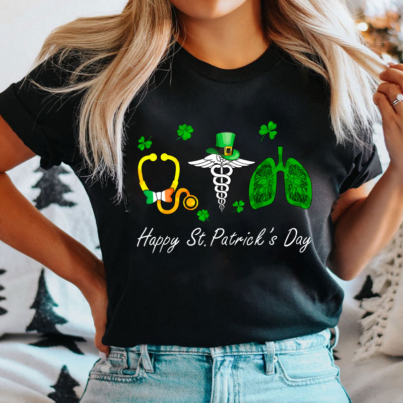 Happy St.Patrick's Day Nurse T-Shirt