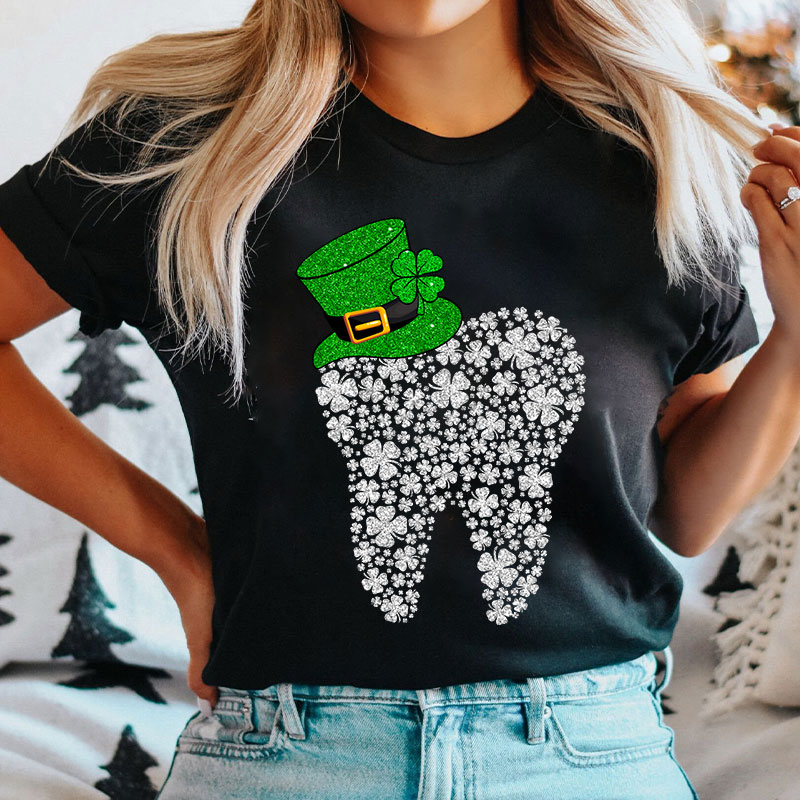 St Patrick's Day Dentist Nurse T-Shirt