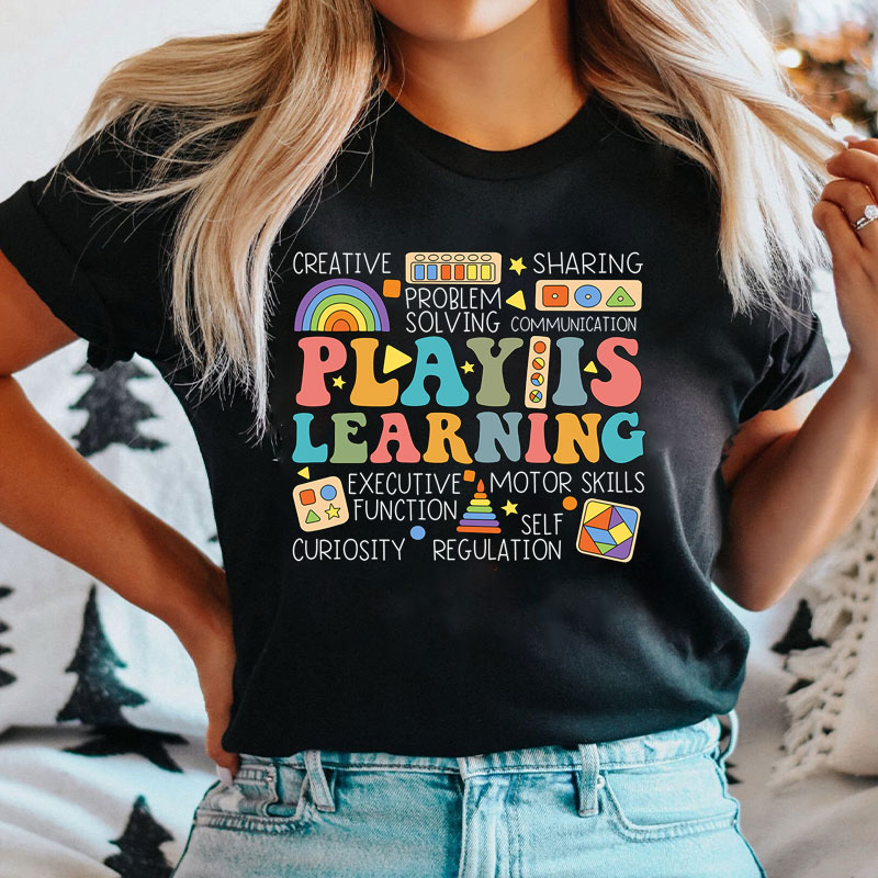 Play Is Learning Groovy Nurse T-Shirt