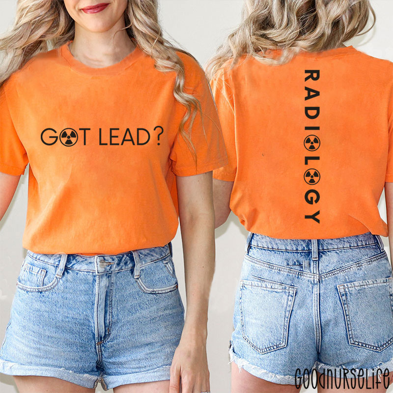 Radiation Technologist Radiation Therapist Xray Technologist Two Sided T-Shirt