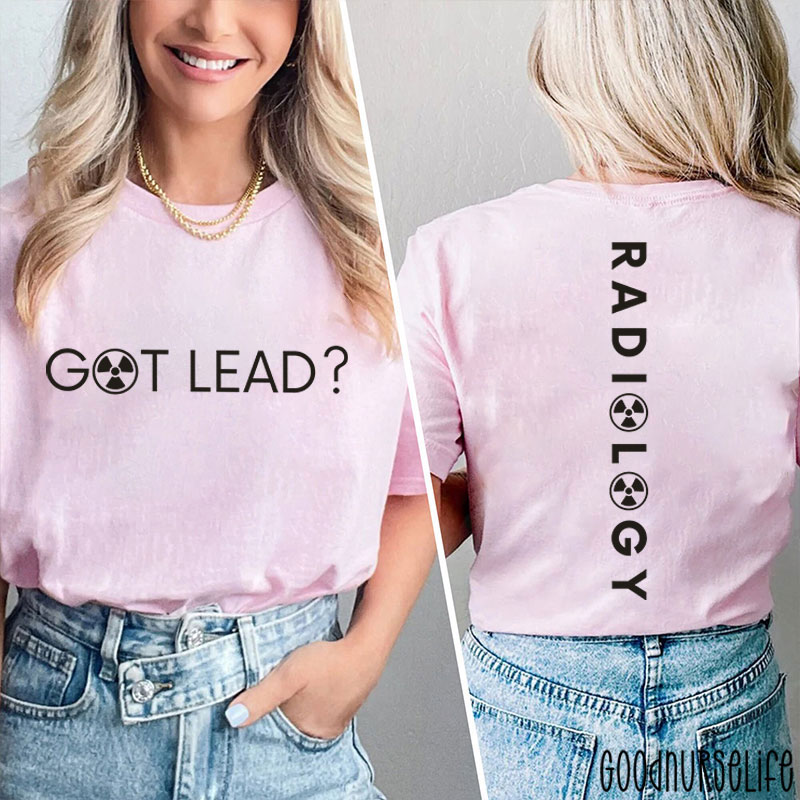 Radiation Technologist Radiation Therapist Xray Technologist Two Sided T-Shirt