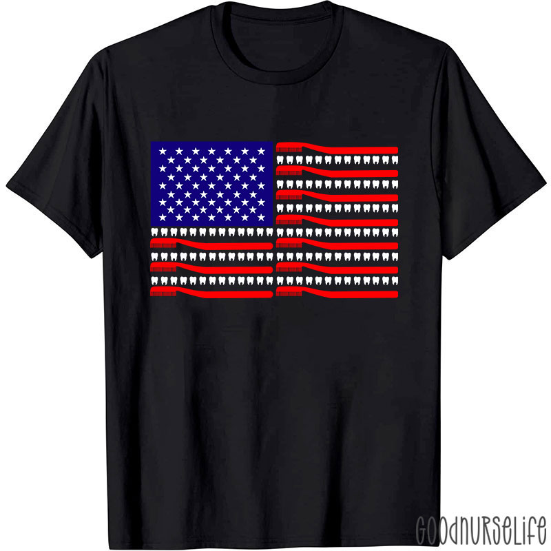 Dental Hygienist Patriotic T-Shirt