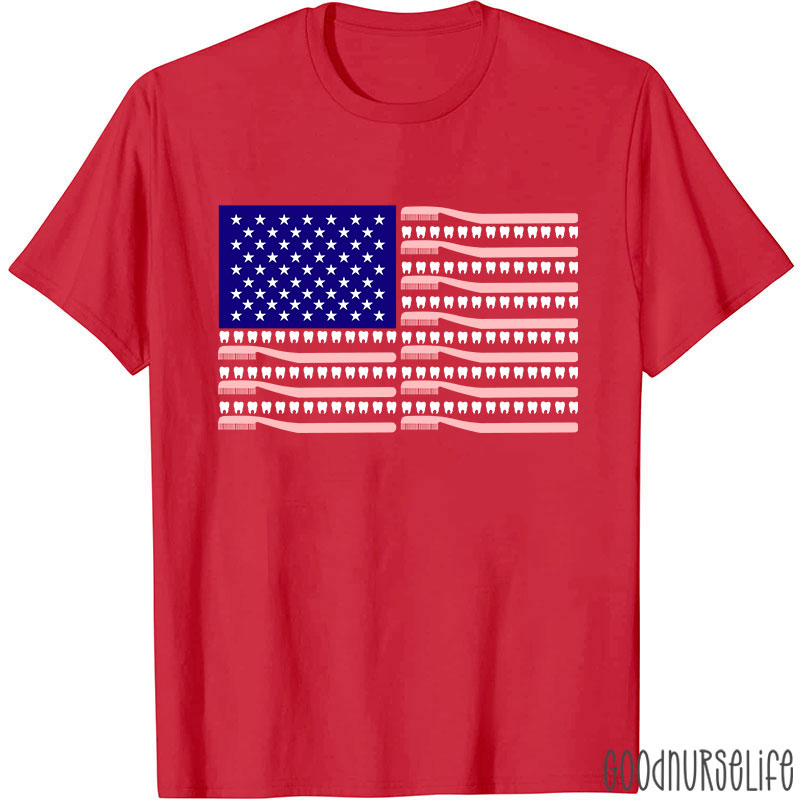 Dental Hygienist Patriotic T-Shirt