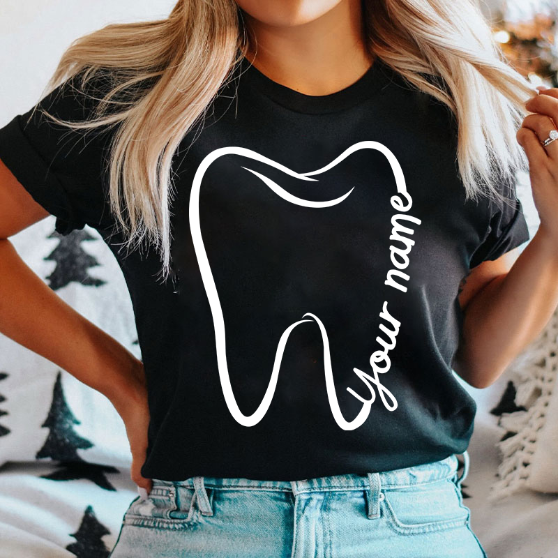 Personalized A Precious Tooth Dental T-Shirt