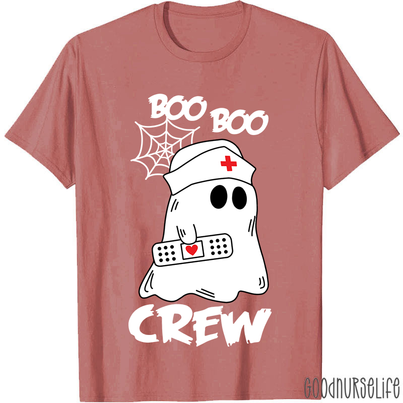 Band-Aid Ghost Healing Nurse T-Shirt