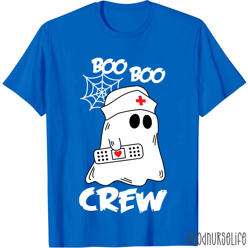 Band-Aid Ghost Healing Nurse T-Shirt