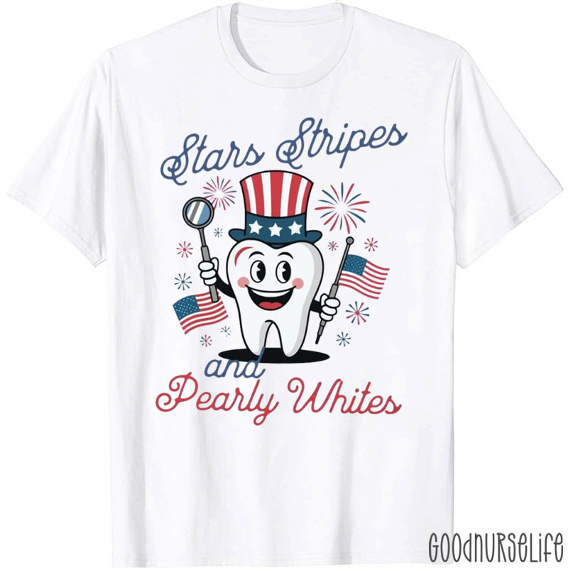 Stars Stripes And Pearly Whites T-Shirt
