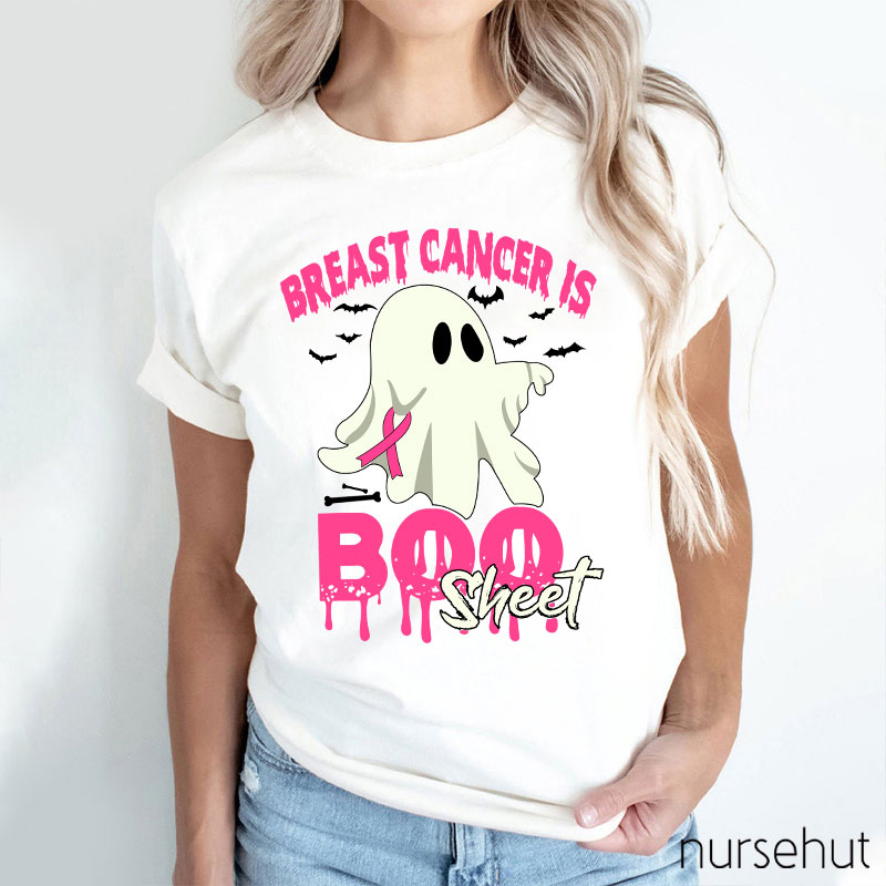 Breast Cancer Is Boo Sheet Nurse T-Shirt
