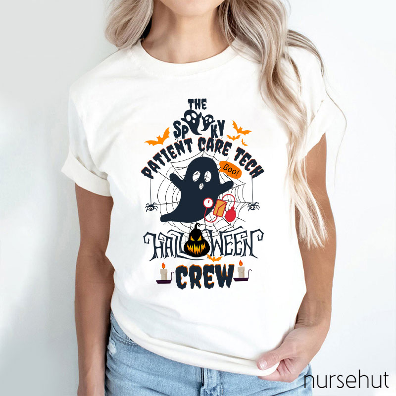 The Spooky Patient Care Teach Nurse T-Shirt