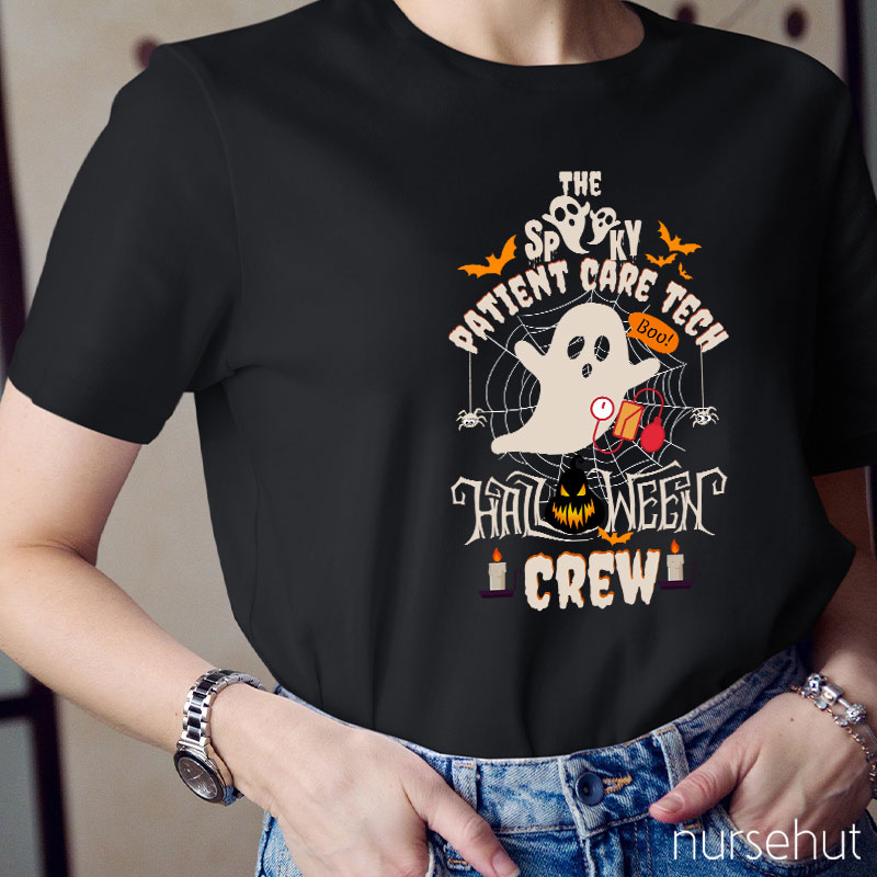 The Spooky Patient Care Teach Nurse T-Shirt