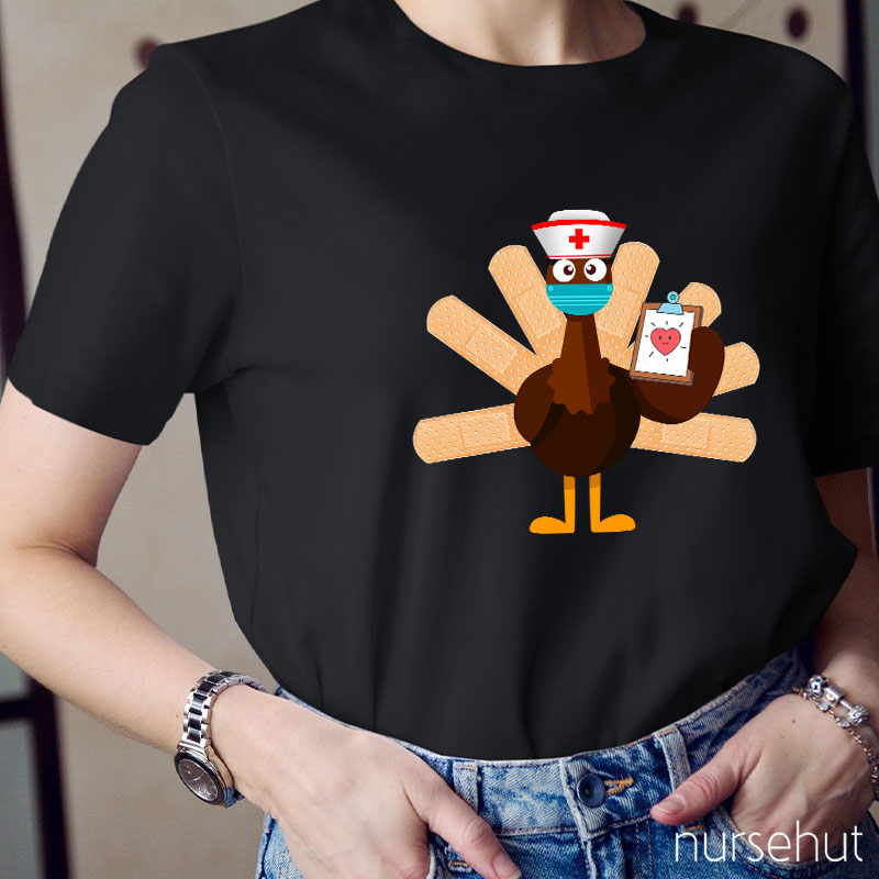 Here Are Your Medical Records  Turkey Nurse T-Shirt