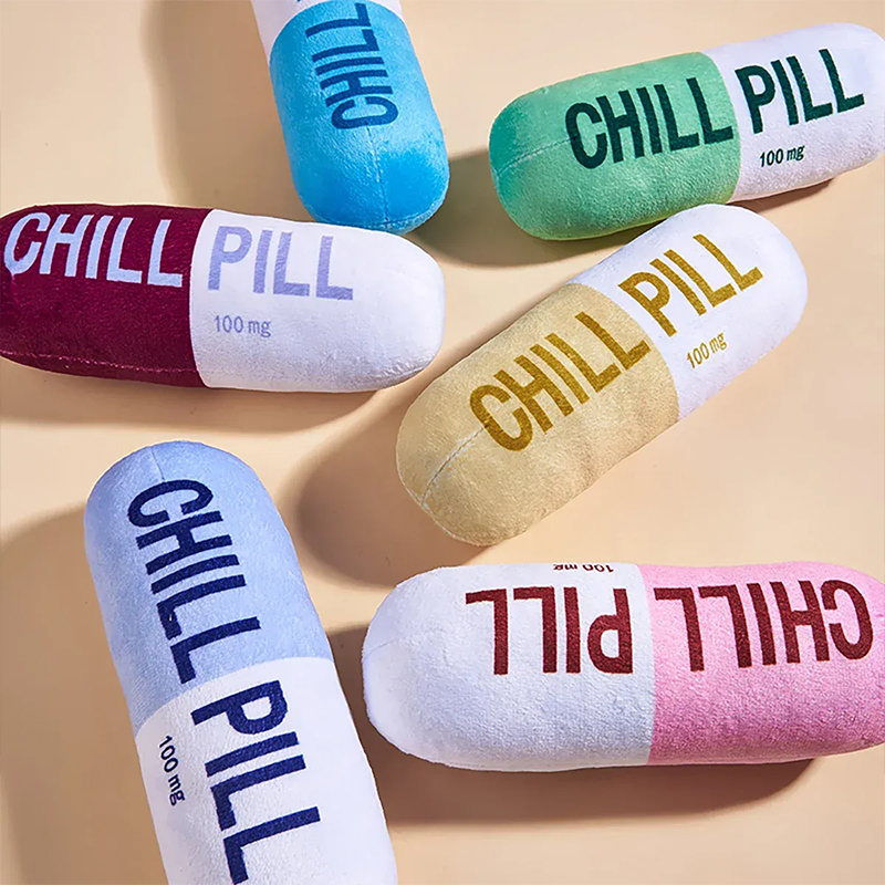Chill Pill Funny Nurse Cushion